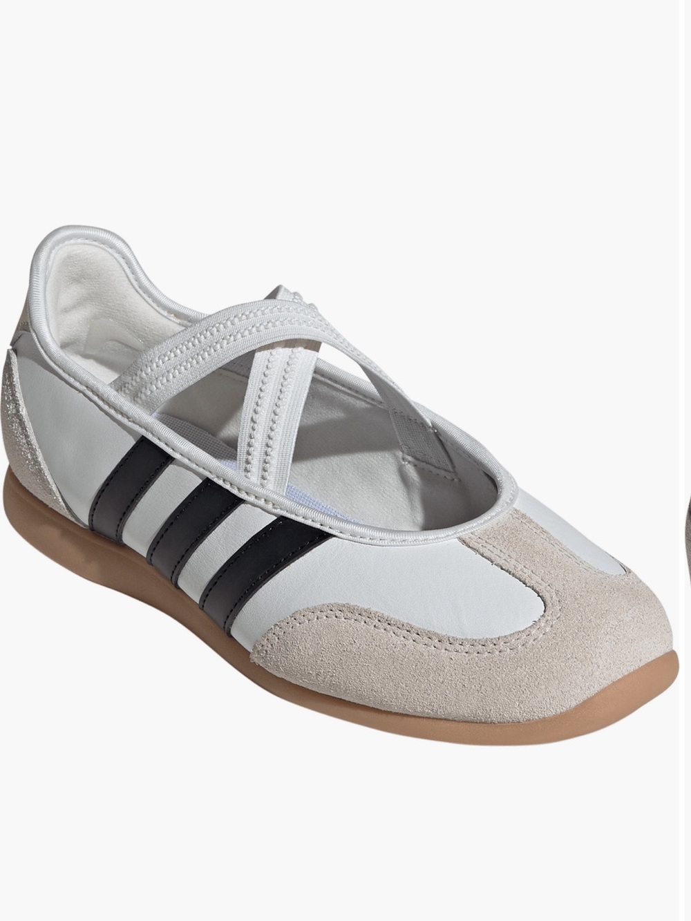 adidas Cloudfoam Women's White & Black Slip-On Athletic Shoe - Picture 3 of 3